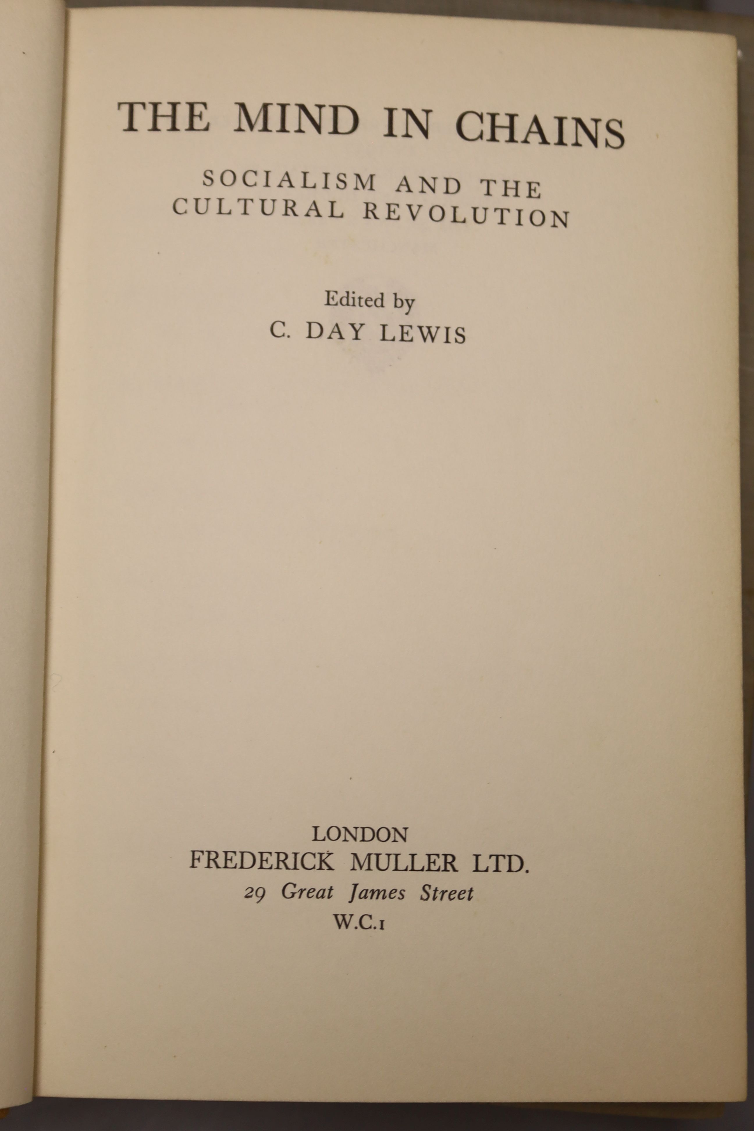 Yeats, William Butler - Last Poems, one of 2000, 8vo, cloth, MacMillan, London 1940; Read, Herbert( (editor) - Surrealism, 8vo, cloth,